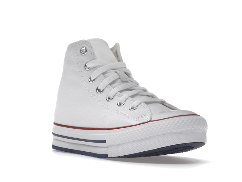 Converse Chuck Taylor All Star EVA Lift Platform Hi White (GS)