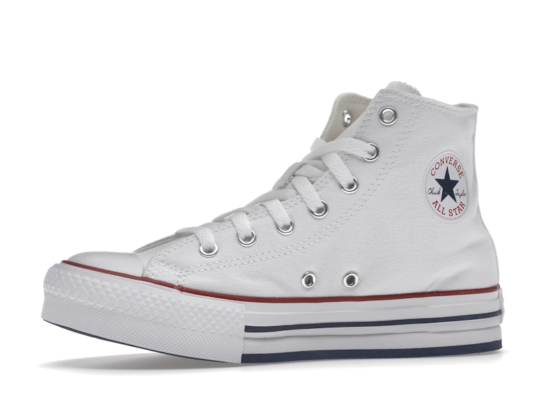 Converse Chuck Taylor All Star EVA Lift Platform Hi White (GS)