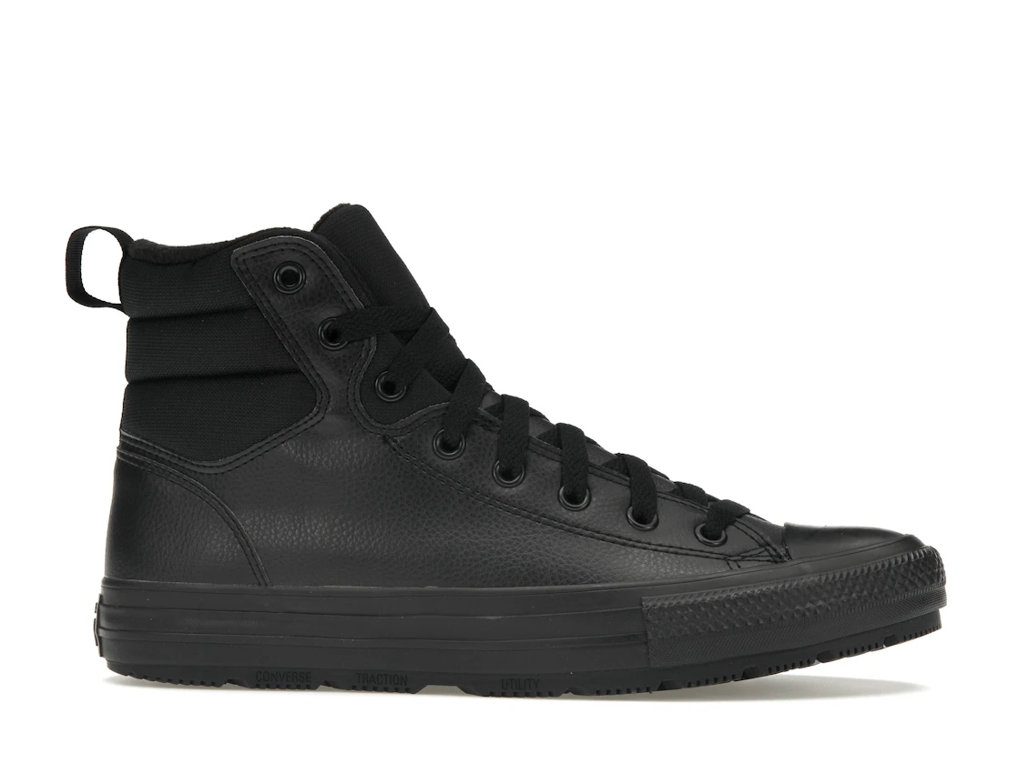 Converse Chuck Taylor All Star Hi Berkshire Boot Black Ash Stone