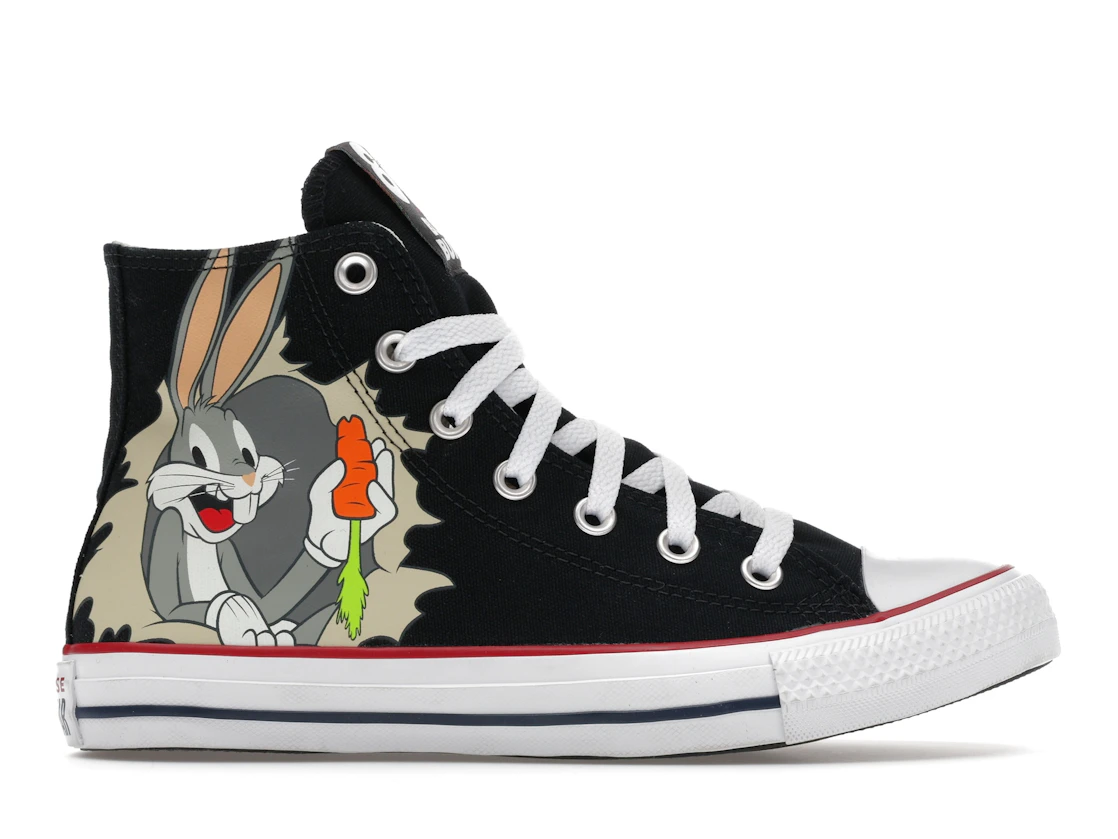 Converse Chuck Taylor All Star Hi Bugs Bunny 80th Anniversary Black