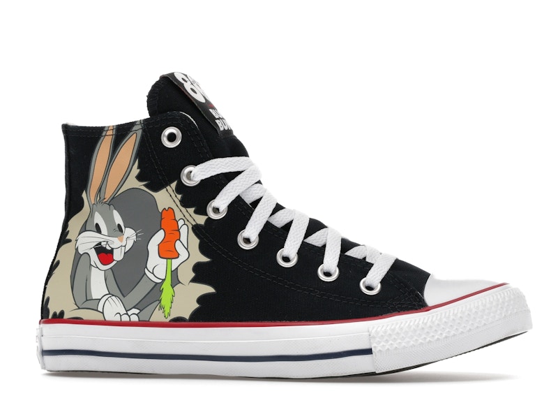 Converse Chuck Taylor All Star Hi Bugs Bunny 80th Anniversary Black