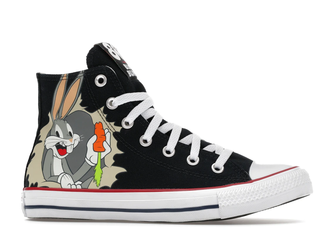 Converse Chuck Taylor All Star Hi Bugs Bunny 80th Anniversary Black