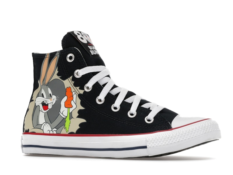 Converse Chuck Taylor All Star Hi Bugs Bunny 80th Anniversary Black