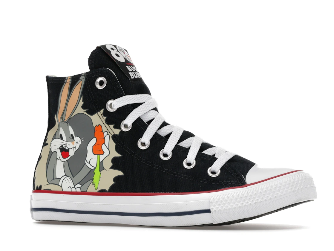Converse Chuck Taylor All Star Hi Bugs Bunny 80th Anniversary Black