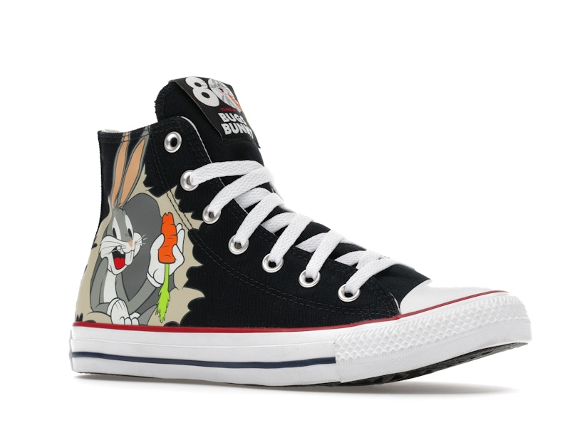 Converse Chuck Taylor All Star Hi Bugs Bunny 80th Anniversary Black