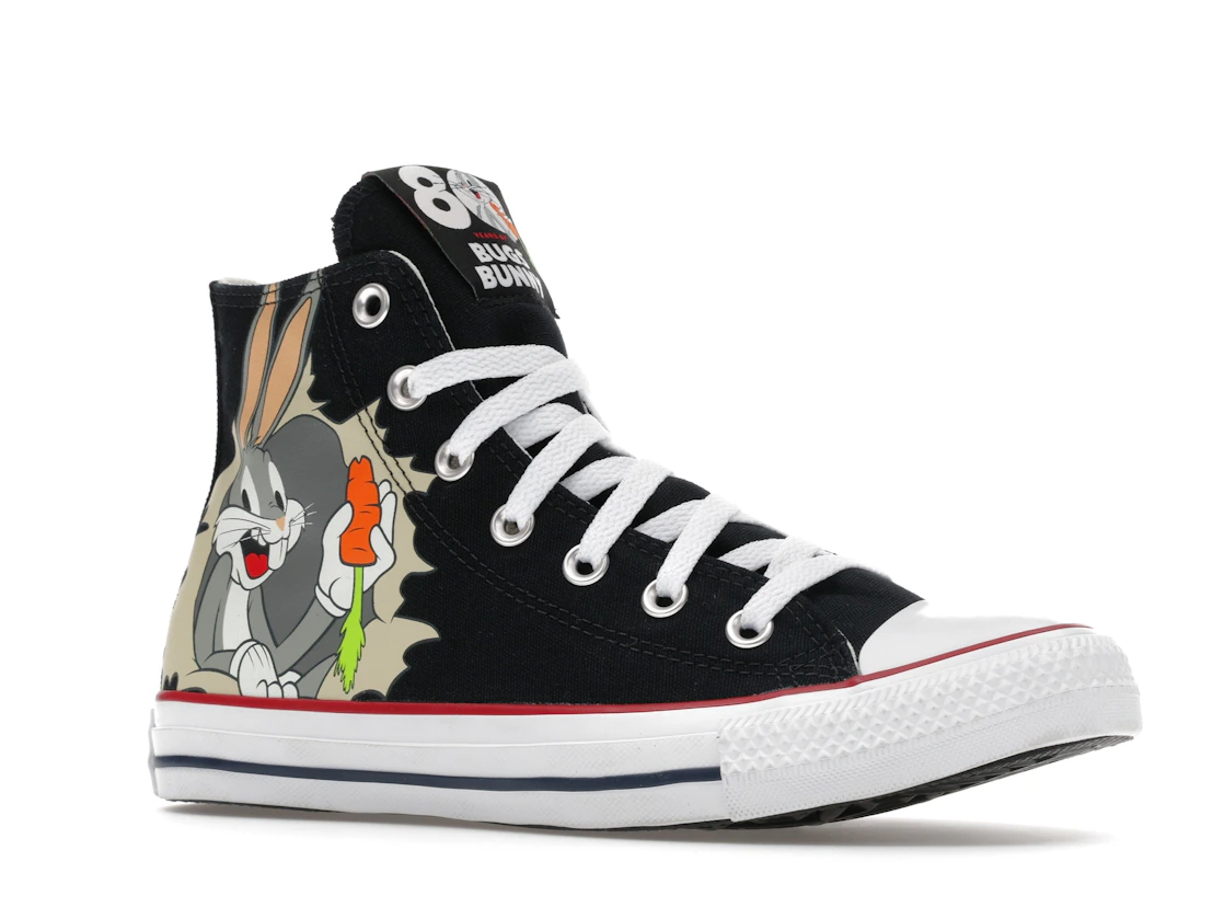 Converse Chuck Taylor All Star Hi Bugs Bunny 80th Anniversary Black