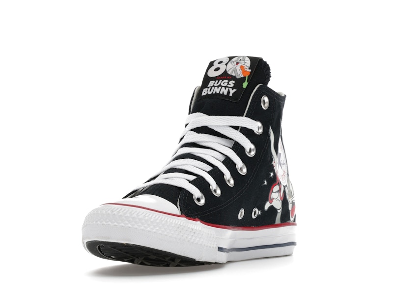 Converse Chuck Taylor All Star Hi Bugs Bunny 80th Anniversary Black