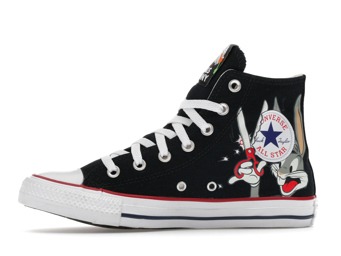 Converse Chuck Taylor All Star Hi Bugs Bunny 80th Anniversary Black