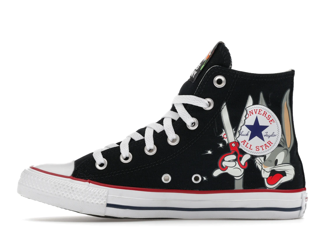Converse Chuck Taylor All Star Hi Bugs Bunny 80th Anniversary Black
