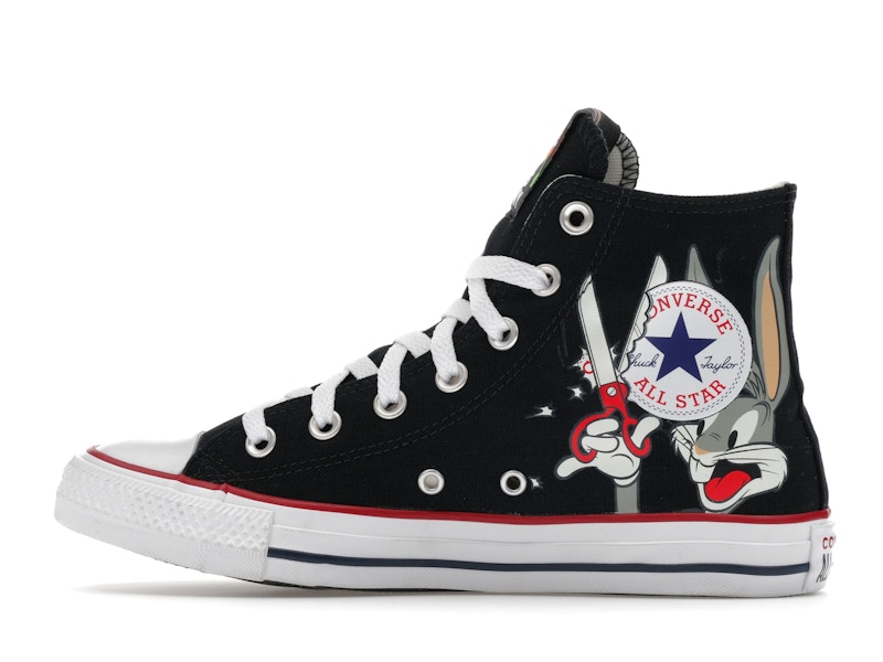Converse Chuck Taylor All Star Hi Bugs Bunny 80th Anniversary Black