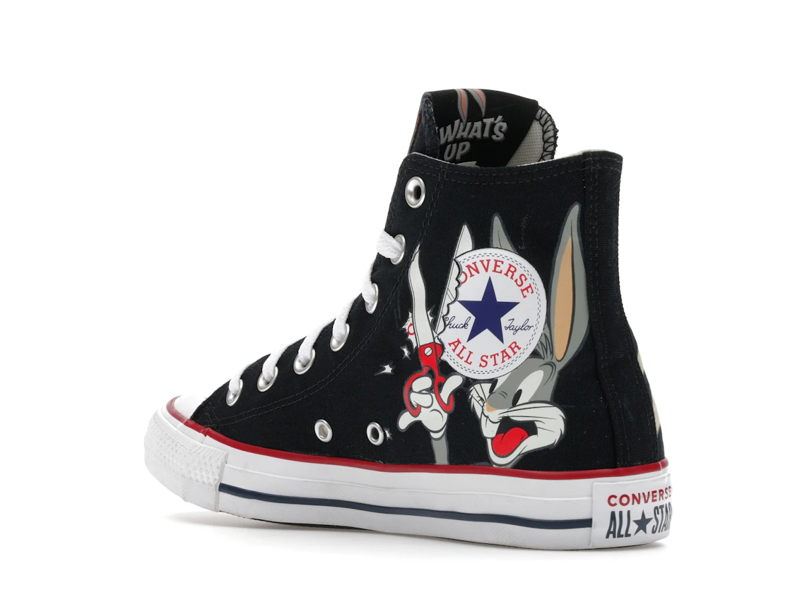 Converse Chuck Taylor All Star Hi Bugs Bunny 80th Anniversary Black