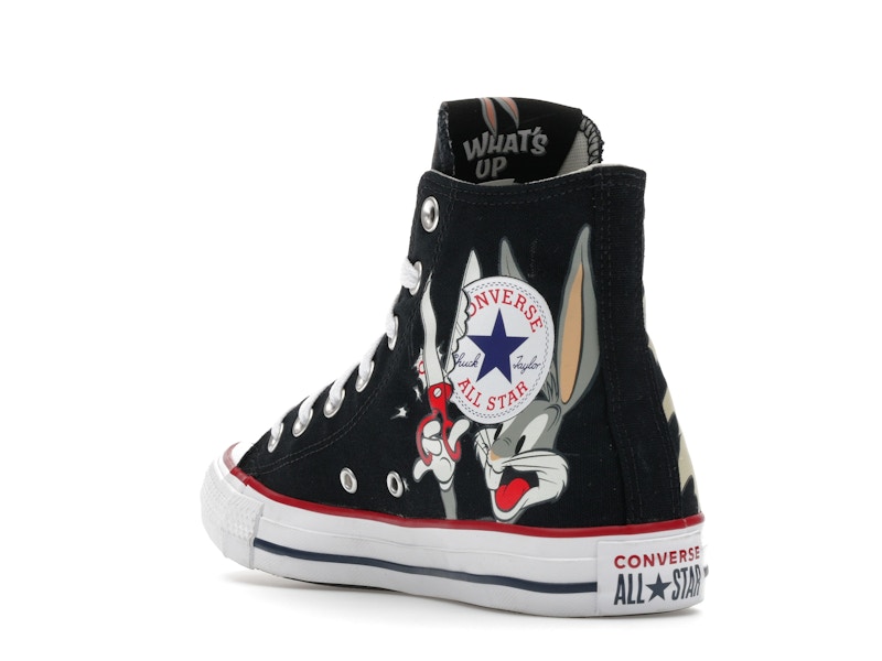 Converse Chuck Taylor All Star Hi Bugs Bunny 80th Anniversary Black