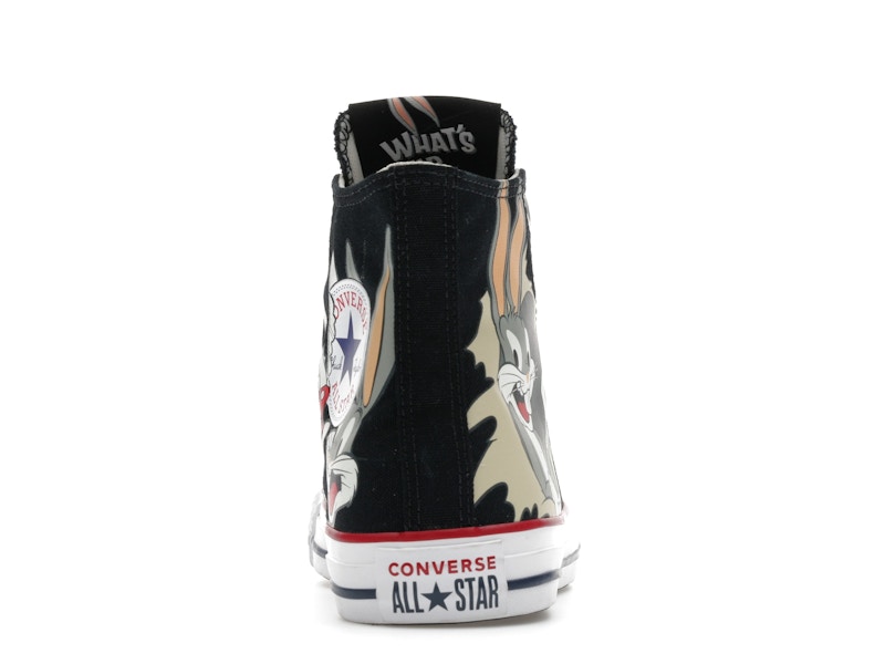 Converse Chuck Taylor All Star Hi Bugs Bunny 80th Anniversary Black