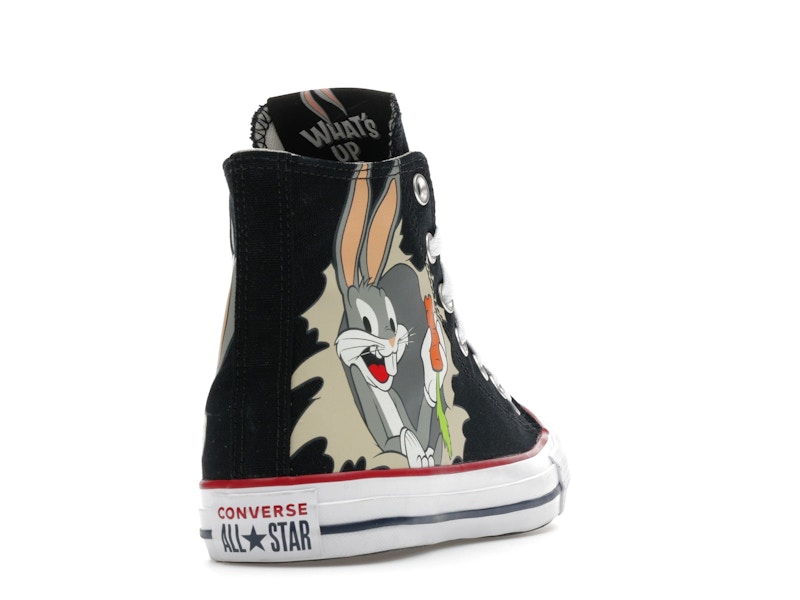 Converse Chuck Taylor All Star Hi Bugs Bunny 80th Anniversary Black