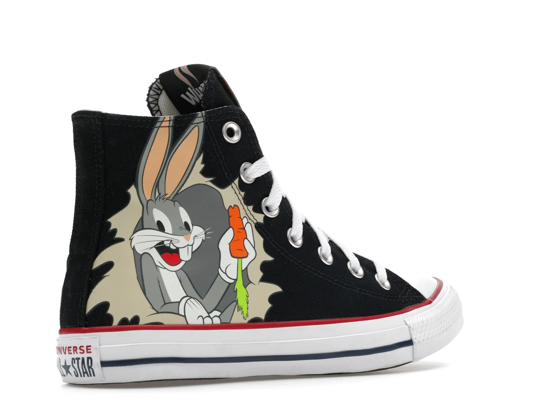 Converse Chuck Taylor All Star Hi Bugs Bunny 80th Anniversary Black