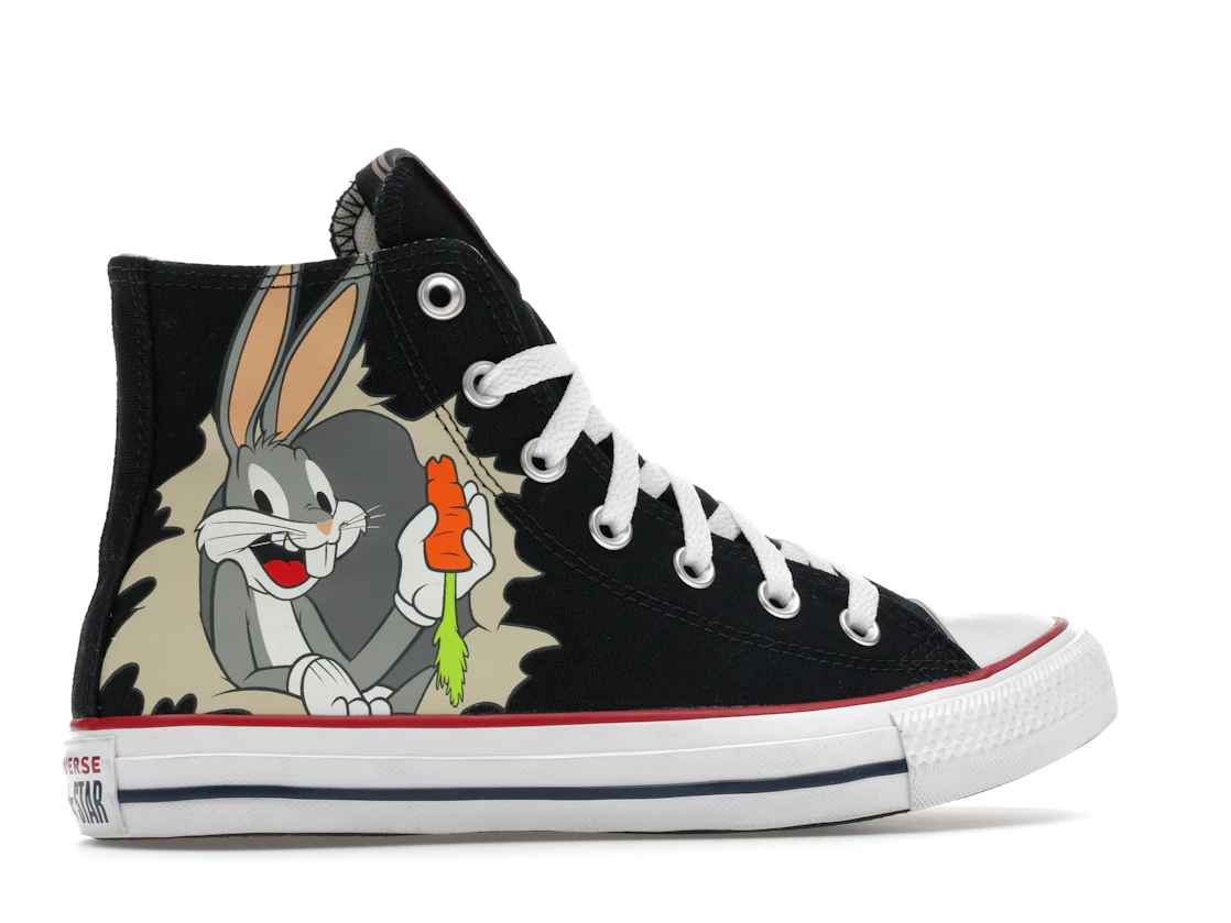 Converse Chuck Taylor All Star Hi Bugs Bunny 80th Anniversary Black