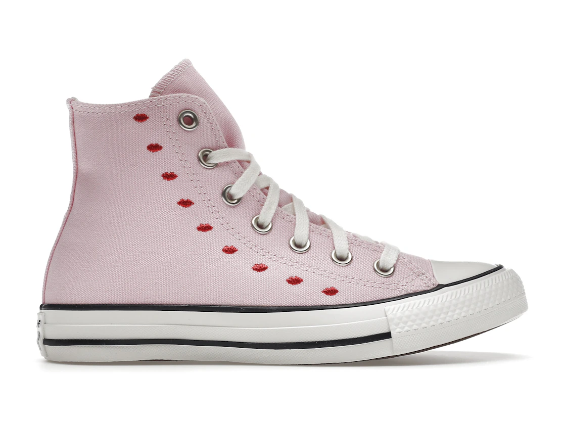Converse Chuck Taylor All Star Hi Embroidered Hearts Pink (Women's)