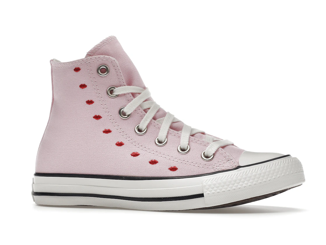 Converse Chuck Taylor All Star Hi Embroidered Hearts Pink (Women's)
