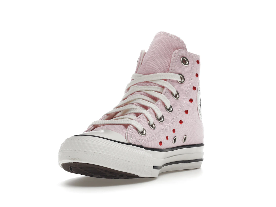 Converse Chuck Taylor All Star Hi Embroidered Hearts Pink (Women's)