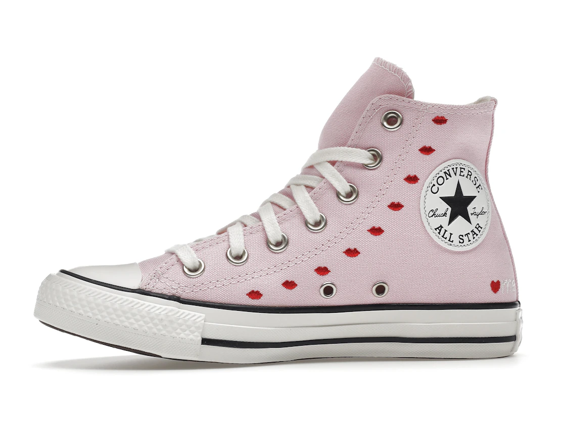 Converse Chuck Taylor All Star Hi Embroidered Hearts Pink (Women's)