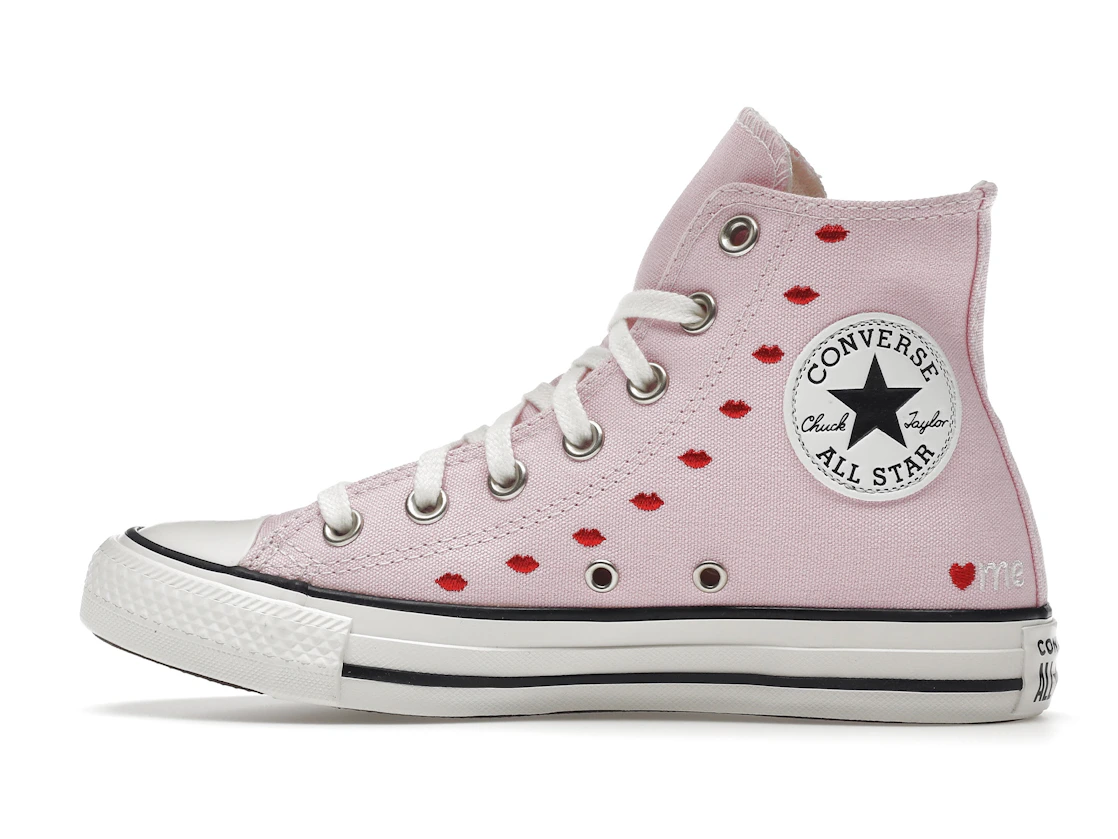 Converse Chuck Taylor All Star Hi Embroidered Hearts Pink (Women's)
