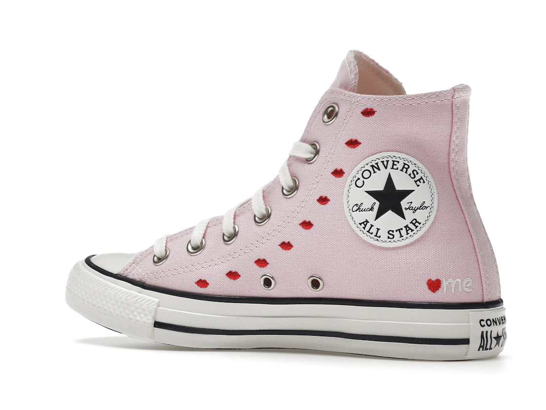 Converse Chuck Taylor All Star Hi Embroidered Hearts Pink (Women's)