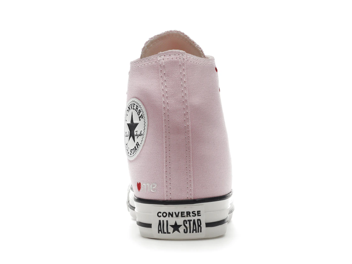 Converse Chuck Taylor All Star Hi Embroidered Hearts Pink (Women's)