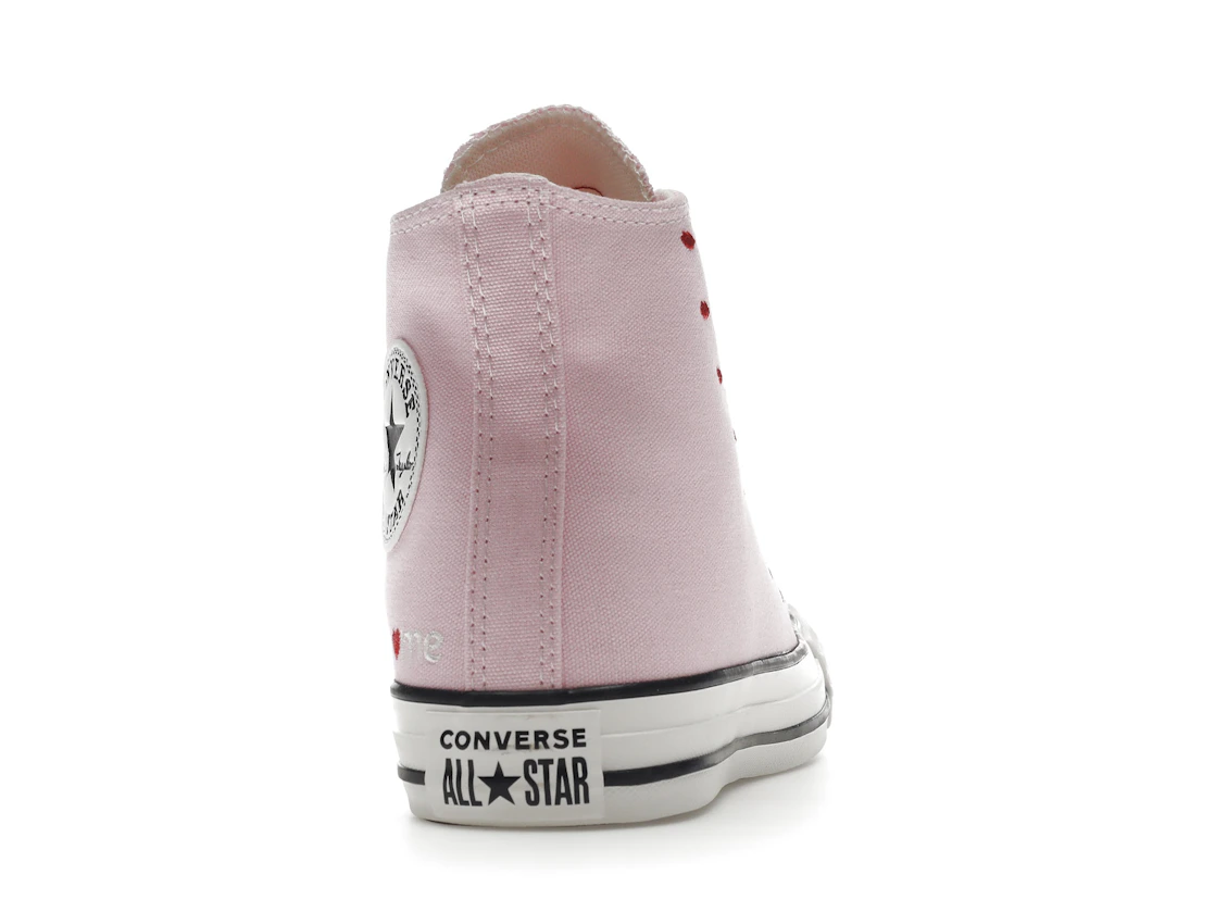 Converse Chuck Taylor All Star Hi Embroidered Hearts Pink (Women's)