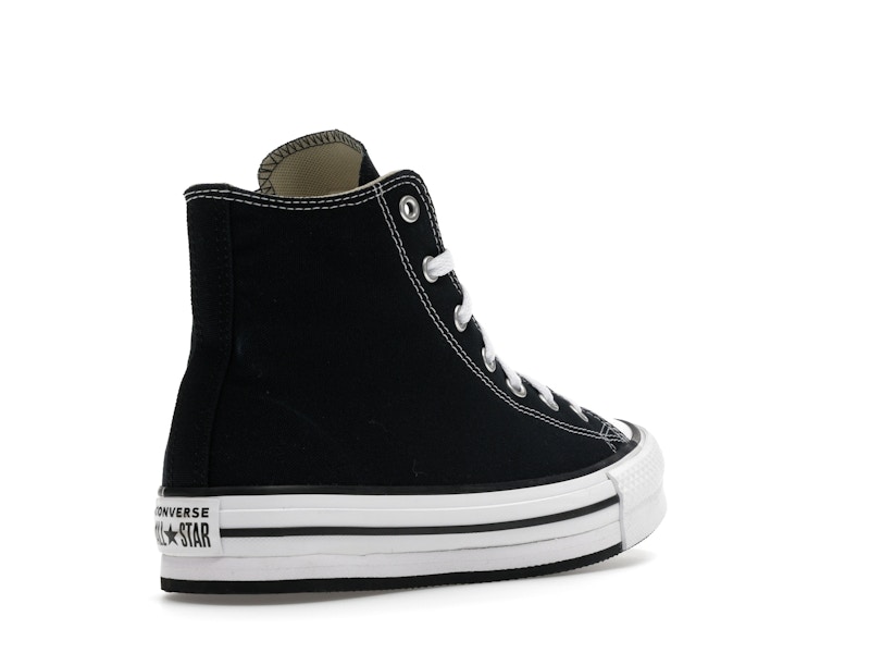 Converse Chuck Taylor All Star Hi Lift Platform Black (GS)