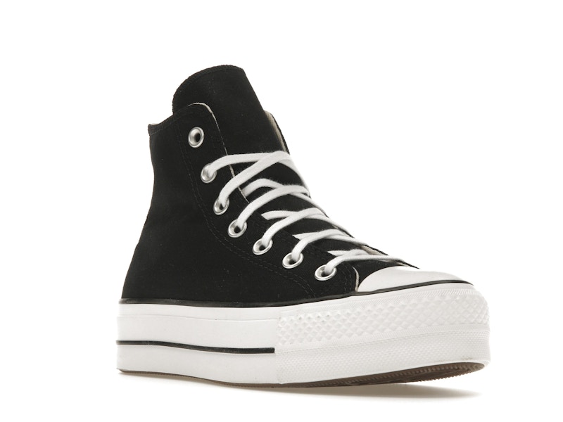 Converse Chuck Taylor All Star Hi Platform Black White (Women's)