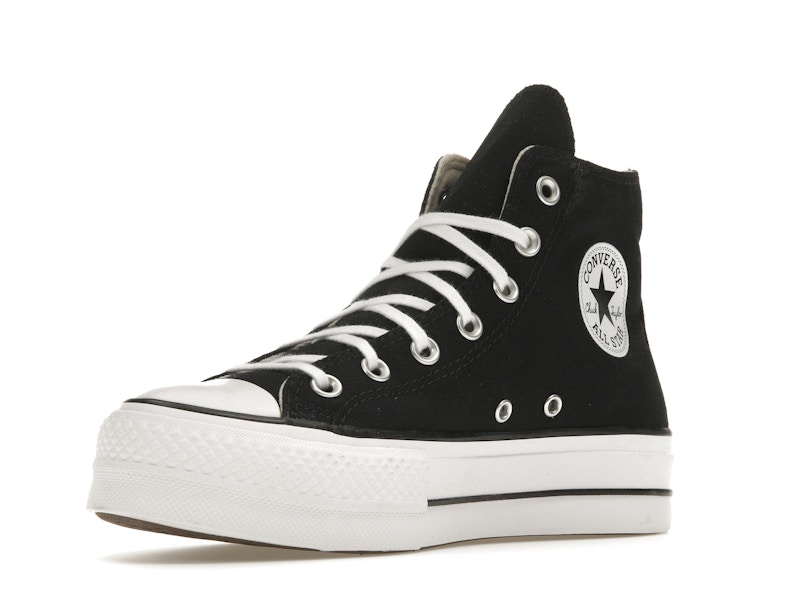 Converse Chuck Taylor All Star Hi Platform Black White (Women's)