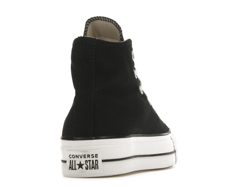 Converse Chuck Taylor All Star Hi Platform Black White (Women's)