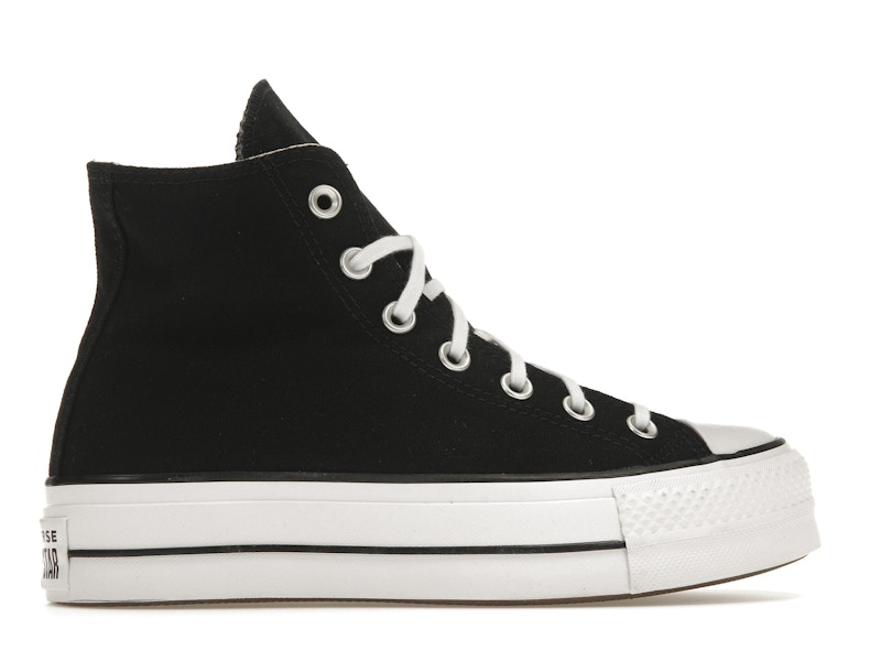 Converse Chuck Taylor All Star Hi Platform Black White (Women's)