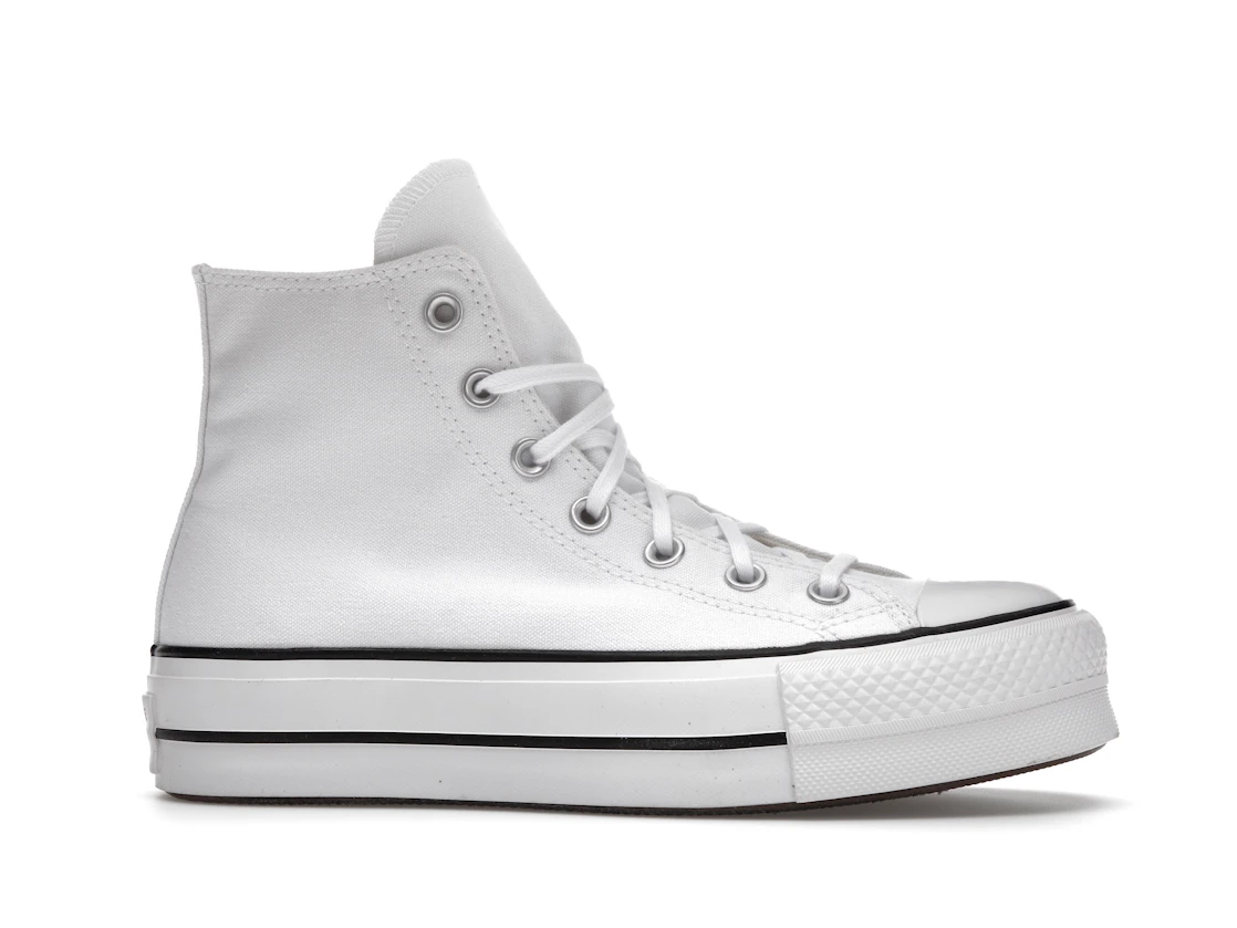Converse Chuck Taylor All Star Hi Platform White Black (Women's)