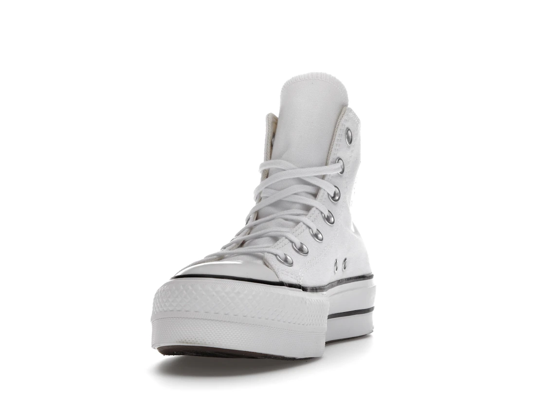 Converse Chuck Taylor All Star Hi Platform White Black (Women's)