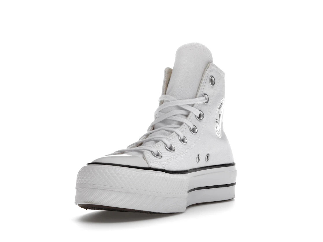 Converse Chuck Taylor All Star Hi Platform White Black (Women's)