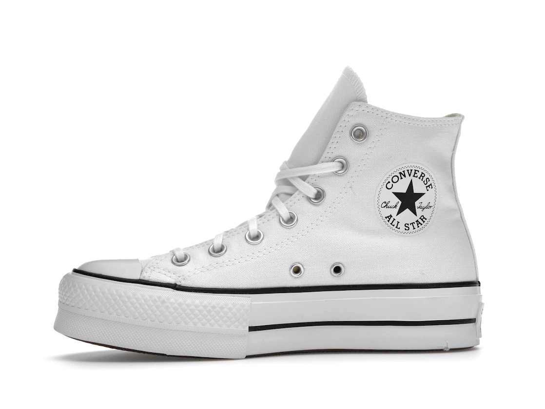 Converse Chuck Taylor All Star Hi Platform White Black (Women's)