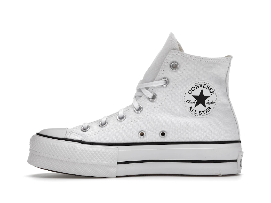 Converse Chuck Taylor All Star Hi Platform White Black (Women's)