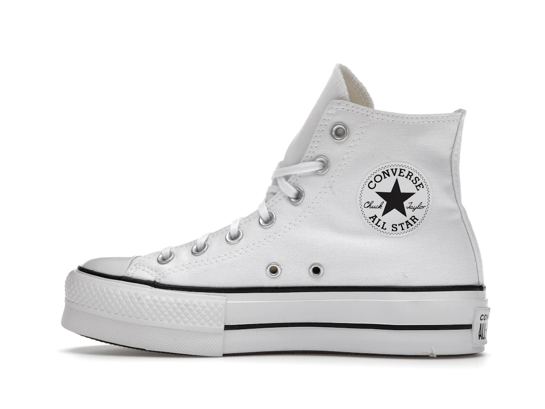 Converse Chuck Taylor All Star Hi Platform White Black (Women's)