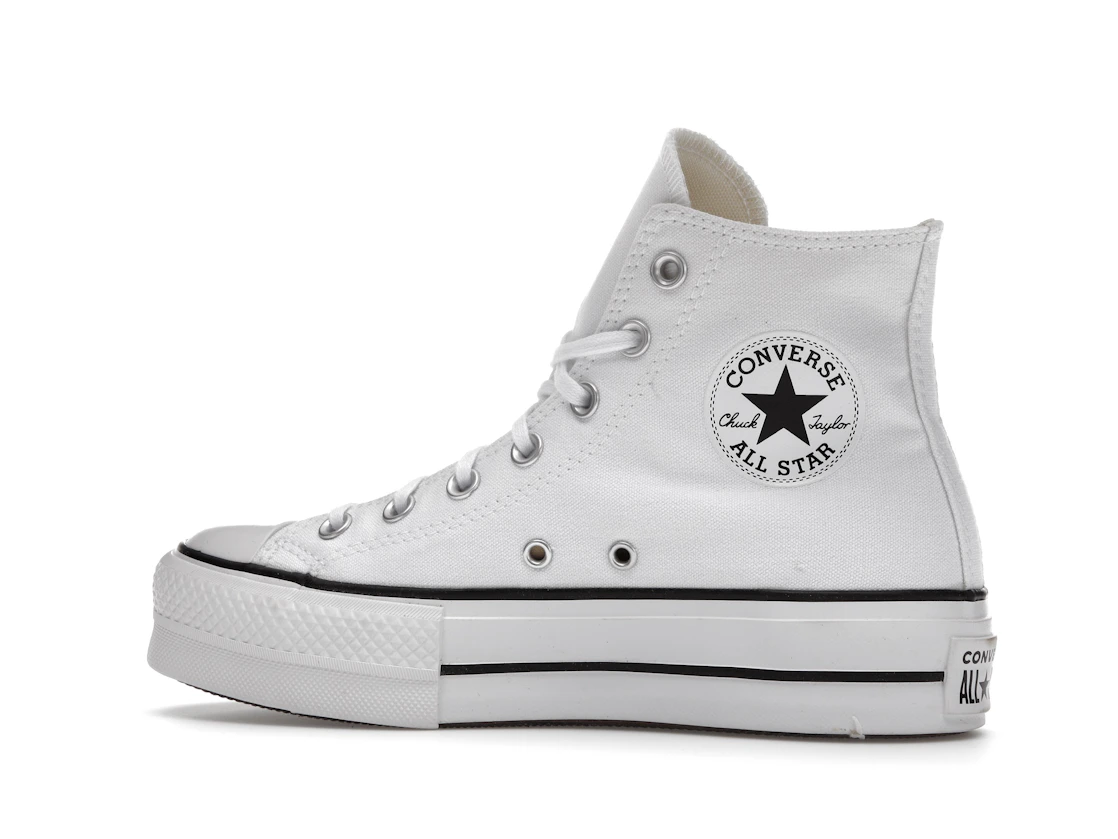 Converse Chuck Taylor All Star Hi Platform White Black (Women's)