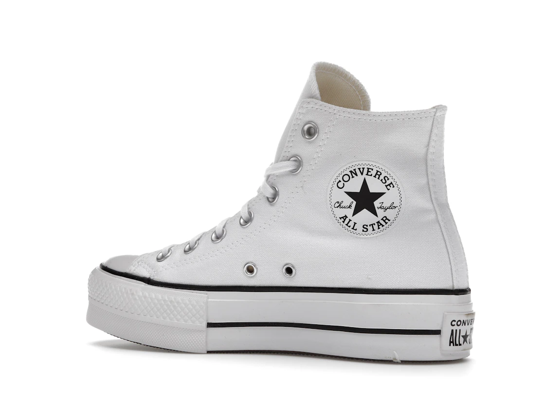 Converse Chuck Taylor All Star Hi Platform White Black (Women's)