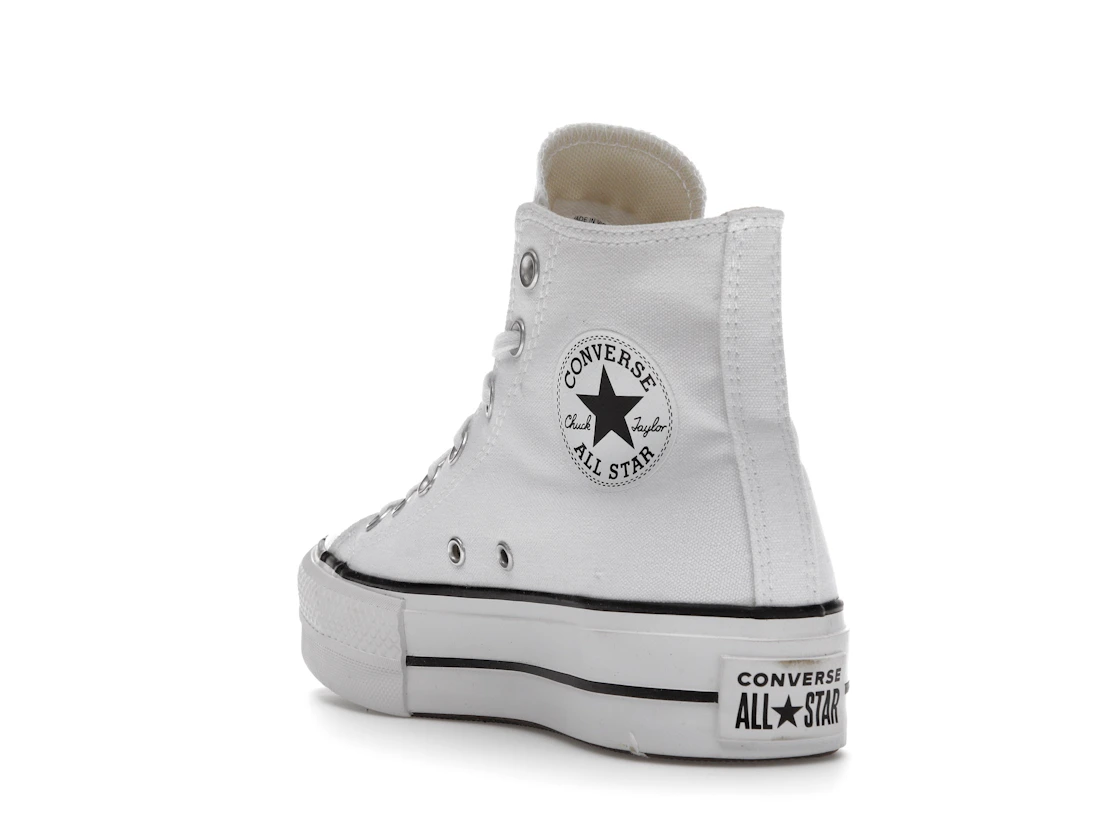 Converse Chuck Taylor All Star Hi Platform White Black (Women's)