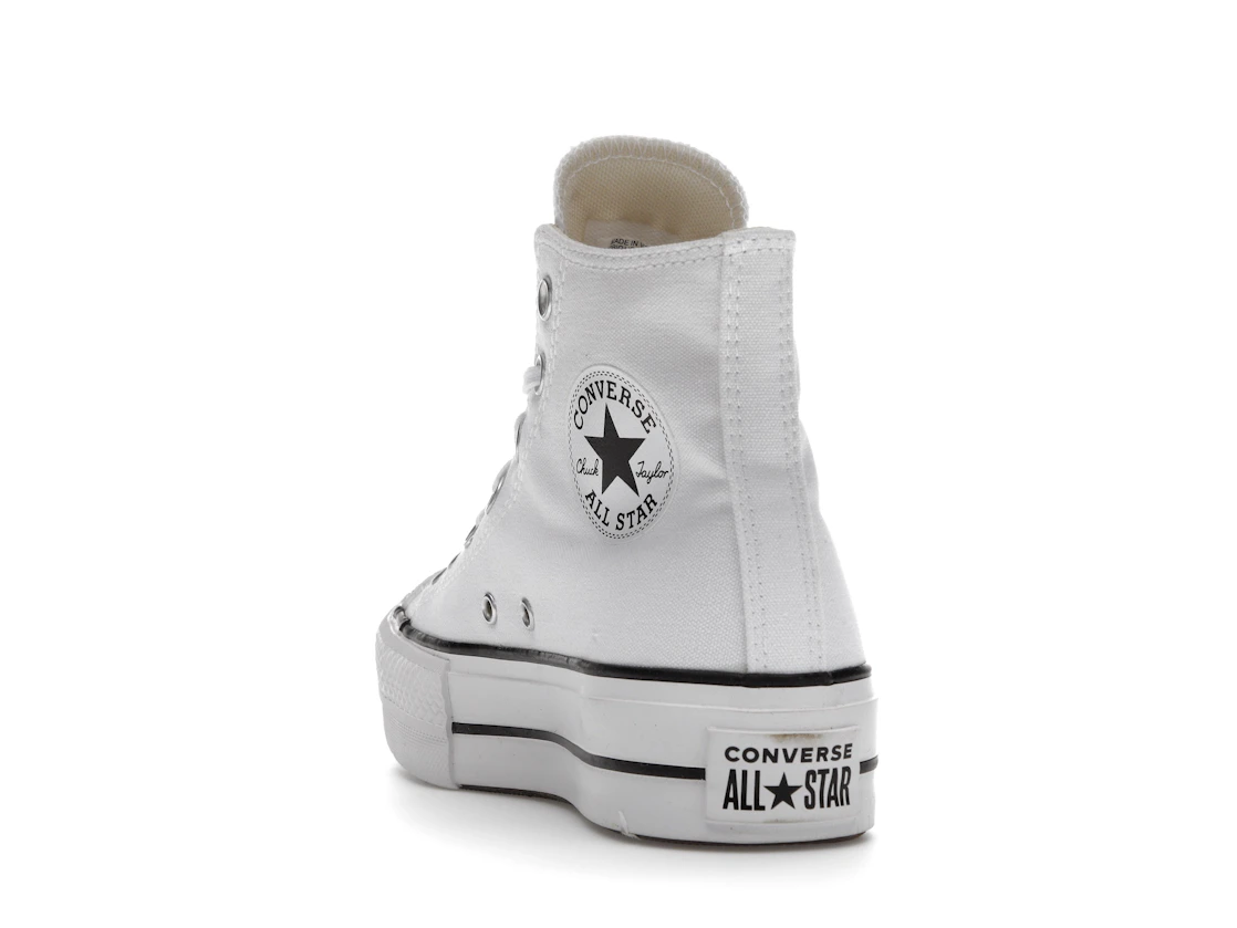 Converse Chuck Taylor All Star Hi Platform White Black (Women's)