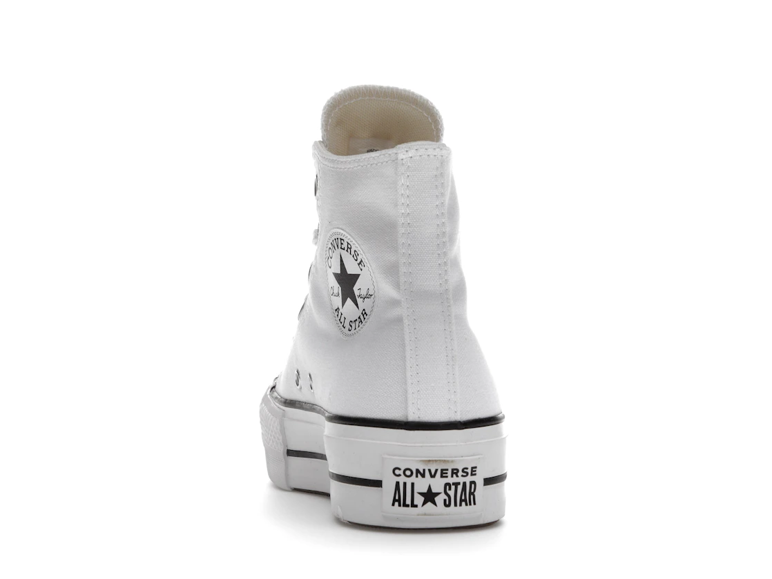 Converse Chuck Taylor All Star Hi Platform White Black (Women's)