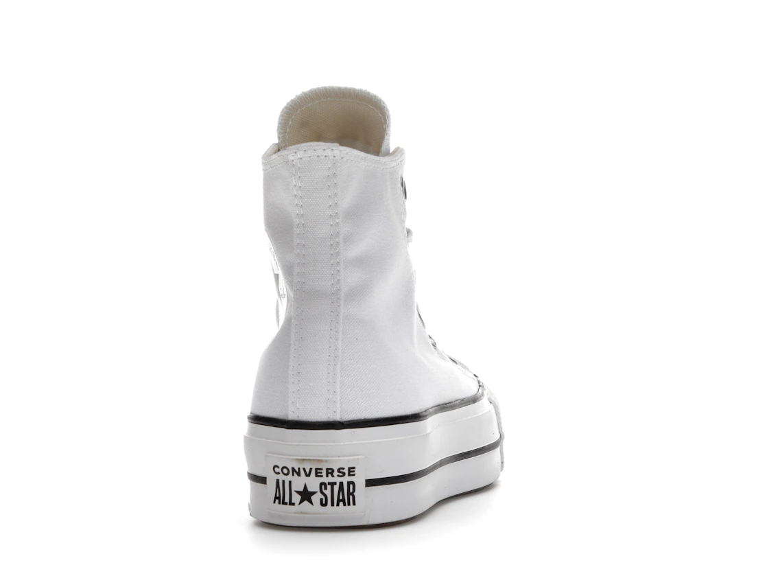 Converse Chuck Taylor All Star Hi Platform White Black (Women's)