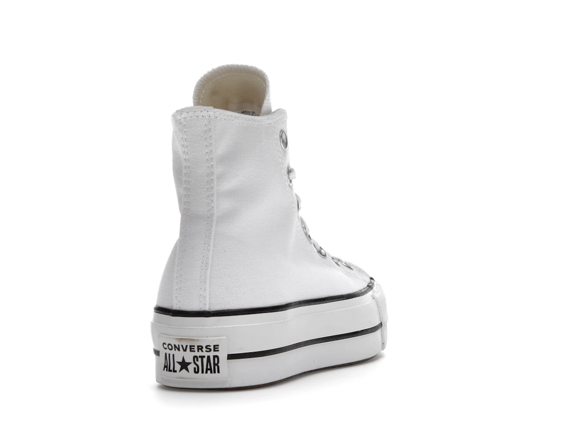 Converse Chuck Taylor All Star Hi Platform White Black (Women's)