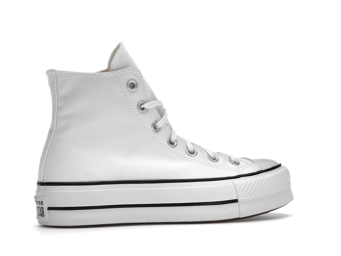 Converse Chuck Taylor All Star Hi Platform White Black (Women's)