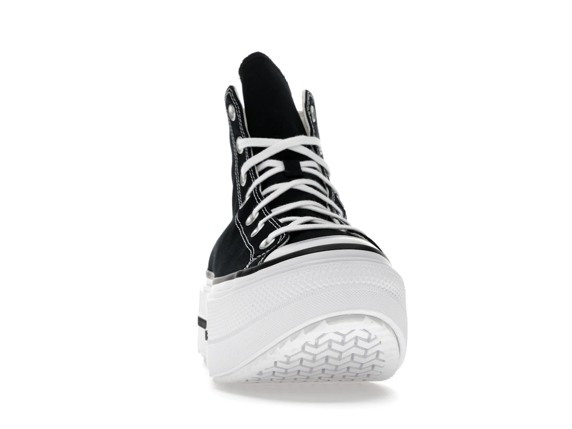 Converse Chuck Taylor All Star Lift Double Stack Hi Black White
