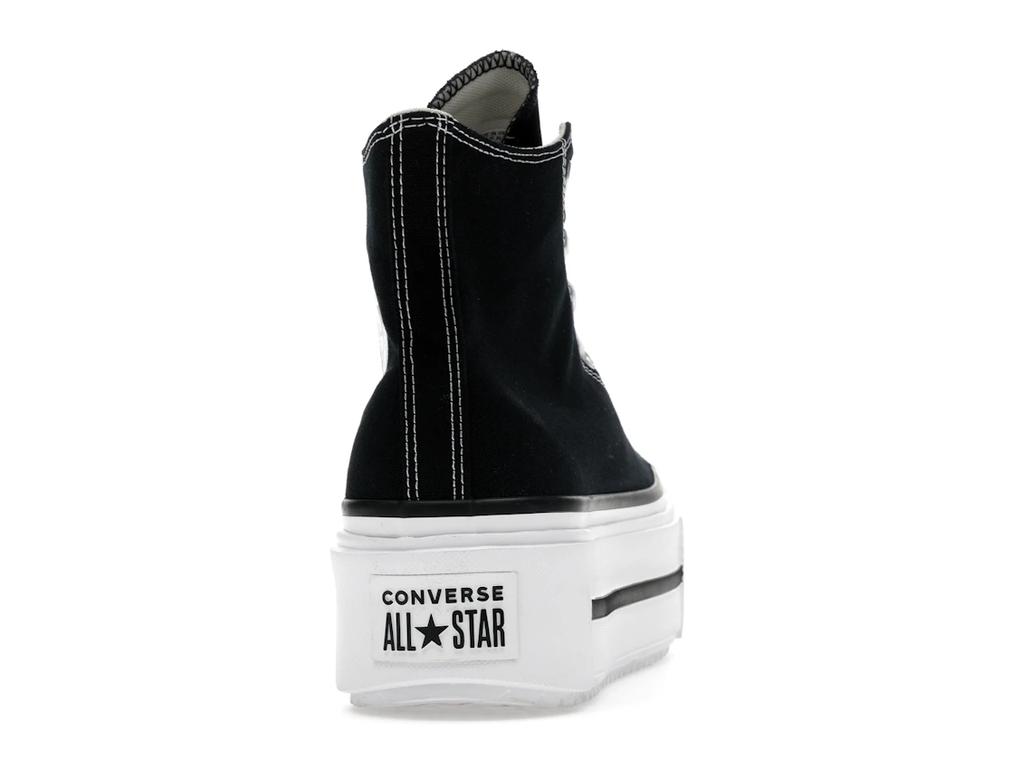 Converse Chuck Taylor All Star Lift Double Stack Hi Black White