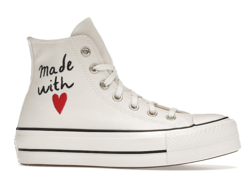 Converse Chuck Taylor All Star Lift Hi Made With Love (Women's)